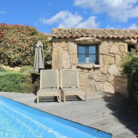 Jolie Bergerie Avec Piscine Chauffee A 1 Km De Santa Giulia